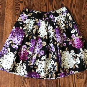 Black House White Market floral skirt